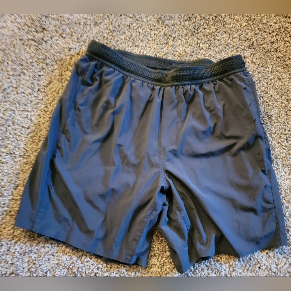 Ten Thousand Interval Shorts Lined Black Size L 7"
